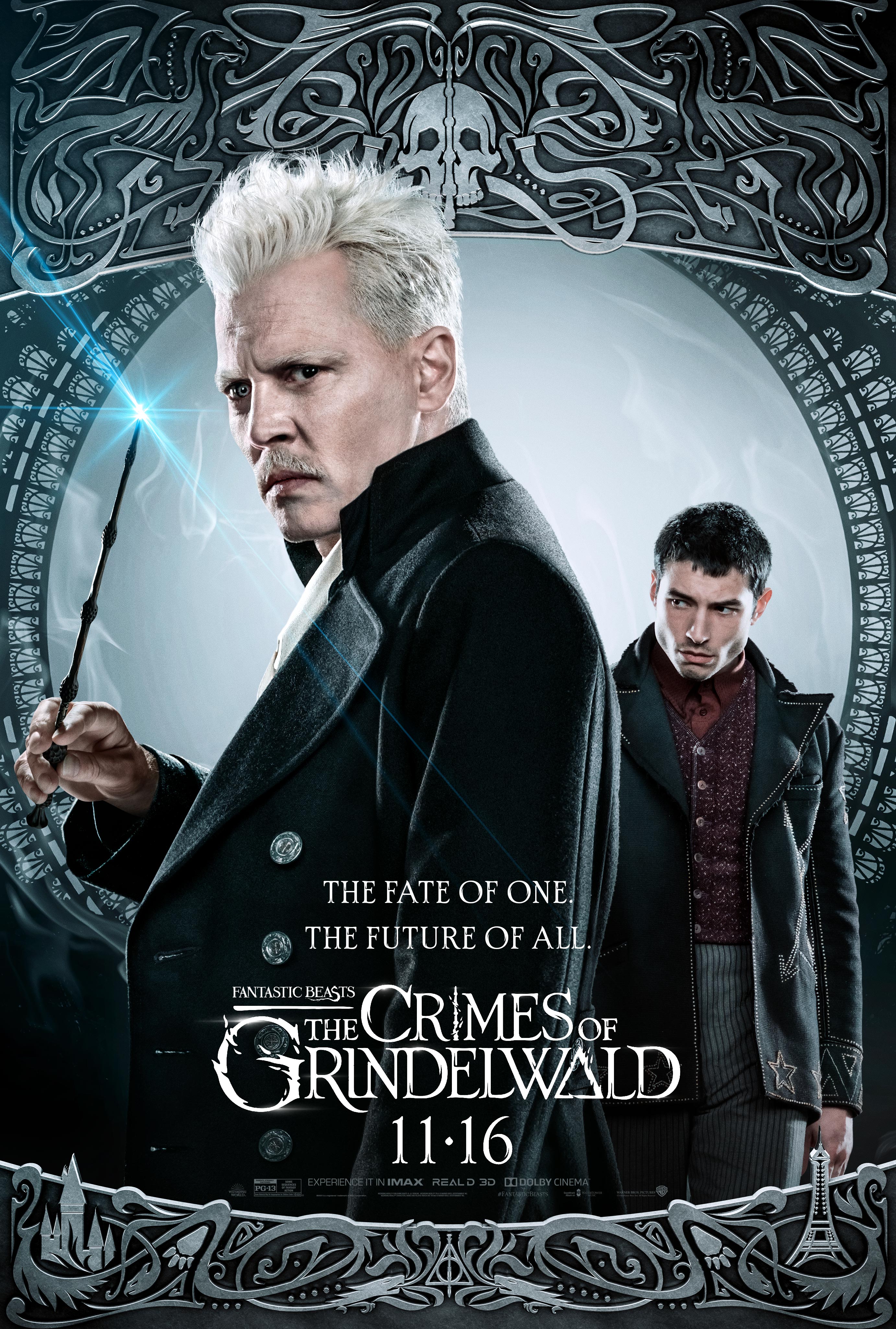 Wizarding World on Twitter: "Introducing the new #FantasticBeasts: The  Crimes of Grindelwald character posters. First, we have Albus Dumbledore  and Newt Scamander, working together to take down Grindelwald...  https://t.co/sggochG7Ga" / Twitter