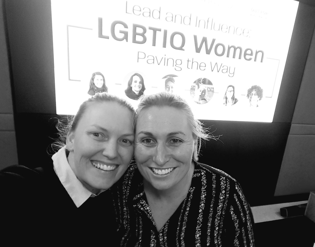 jkblue's tweet photo. Tonight I had the privilege of hearing the stories of several inspiring #LGBTIQ women at this @OutforAustralia leadership event, including the one who inspires me the most: @BecRippon. #proud 😍 #pride 🏳️‍🌈 https://t.co/QX8ehi0mKm
