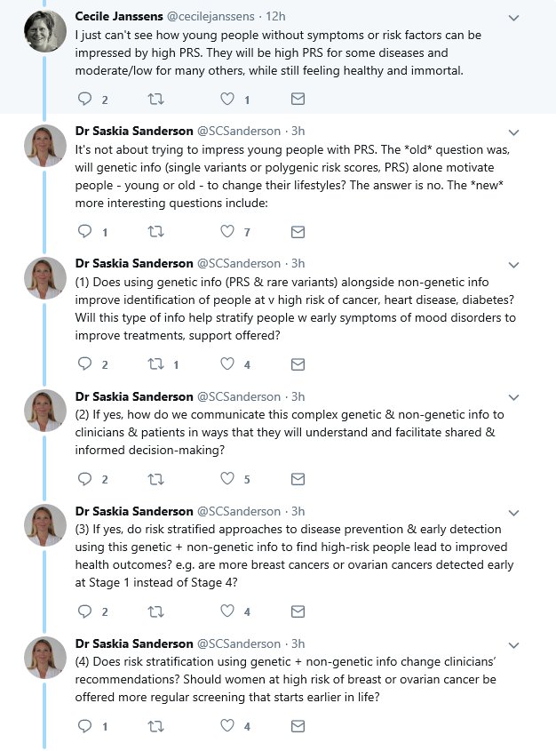 CDC_Genomics's tweet photo. The #GRSWebinar discussion continues on Twitter: Value of polygenic risk scores in disease prevention and treatment. #GRS https://t.co/CM8pUyAZQy https://t.co/dgU0MmGyiD