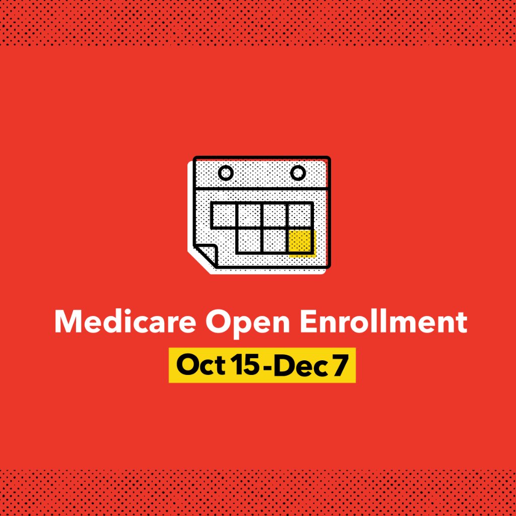 AARP's tweet photo. It's almost time to reevaluate your Medicare coverage and make any changes. For more information on Medicare open enrollment: https://t.co/UvaykvinWN https://t.co/3T7bVbsJBu