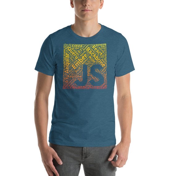 TeesByJay's tweet photo. Popular JS Logo framework gradient t-shirt. Get 10% off in October with code DEV10
https://t.co/1O5tsldwq7
#javascript #programming #webdesign #javascriptframeworks #developer #css #angularjs #reactjs #vuejs #nodejs #meteorjs #webdev #html #knockoutjs #emberjs #socialmedia #etsy https://t.co/rcxHQcPS1l