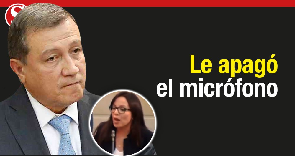 RevistaSemana's tweet photo. El senador @ernestomaciast no dejó que una representante de la Universidad Nacional, que pedía apoyo para las universidades públicas, terminara su intervención https://t.co/ApfuP2A8UT https://t.co/xEIKNaVf5t