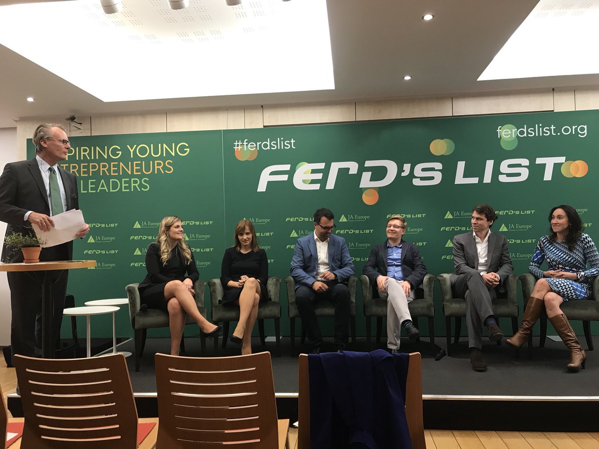 Meet the #FERDsLIST honourees 2018: <a href="/AliciaNavarro/">Alicia Navarro</a> <a href="/bhofer/">Bernhard Hofer</a> <a href="/dalialasaite/">Dalia Lasaite</a> <a href="/danbar87/">Daniel @danbar87@mastodon.social</a> <a href="/Brynhild09/">Brynhild</a> <a href="/sebdeletaille/">Sebastien Deletaille</a>! Congratulations! <a href="/FerdOwner/">Johan H. Andresen</a> <a href="/JA_Europe/">JA Europe</a>