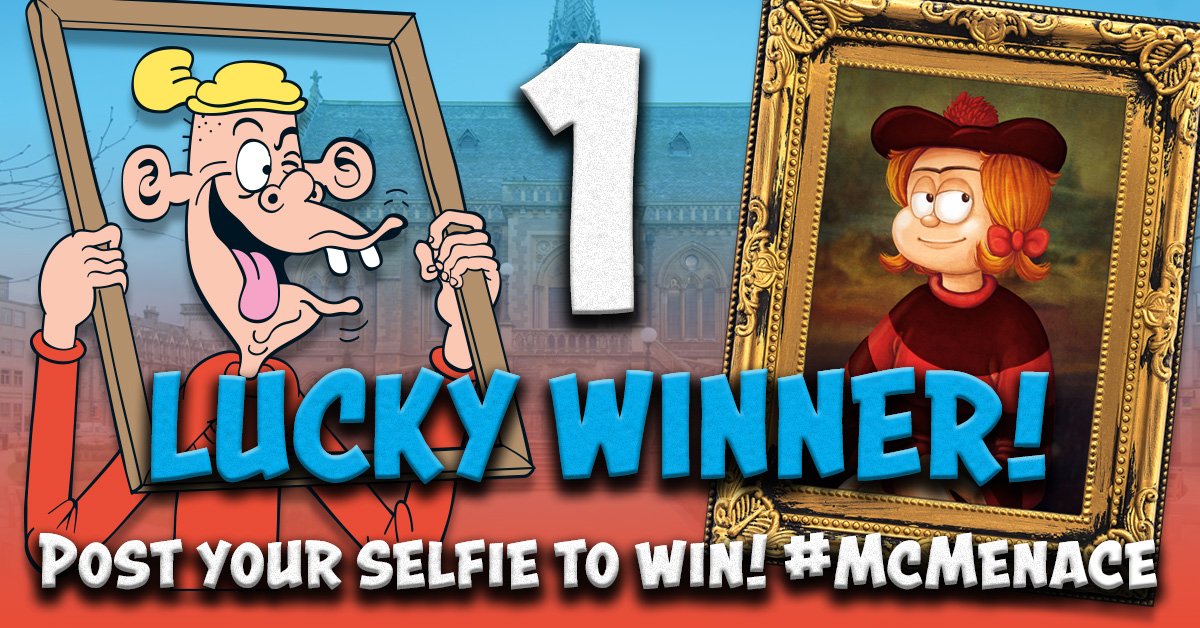 McManusDundee's tweet photo. We're giving you the chance to be turned into a Beano character &amp; featured on https://t.co/CRDohuKyW8! Just share your best photo from our Bash Street's Back at The McMenace exhibition with #mcmenace before 21 Oct to enter (selfies encouraged!)

Details at https://t.co/OqHhw6zZwh https://t.co/uFEVSXTOpm