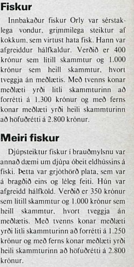 Jónas Kristjánsson var ekkert að grínast í veitingahúsarýninni. Þetta er síðan 1980. Og já, ég ætti að vera að gera eitthvað annað.