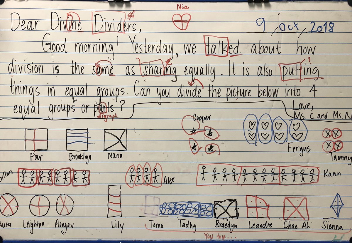 #NISTis serving choice before Morning Meeting. Soft starts help Ss both reflect back on past learning and prepare their minds for the day ahead. <a href="/Y3NIST/">Y3NIST</a> #3cd