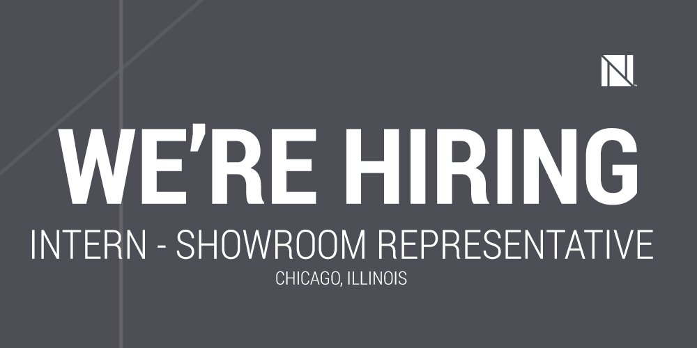 NationalOffice's tweet photo. Our Chicago Showroom is hiring an Intern. Are you ready to learn about marketing and sales strategies, while helping with events and networking with furniture dealerships and the A+D Community? Learn more about this exciting opportunity: https://t.co/sDRp2N6lEI #job #internship https://t.co/SmqBX1sfmW