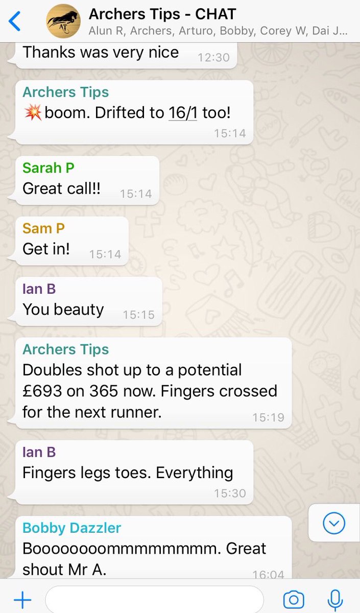 What’s going on in the group on a regular bases #boom #horseracing #tips join #archerstips now.