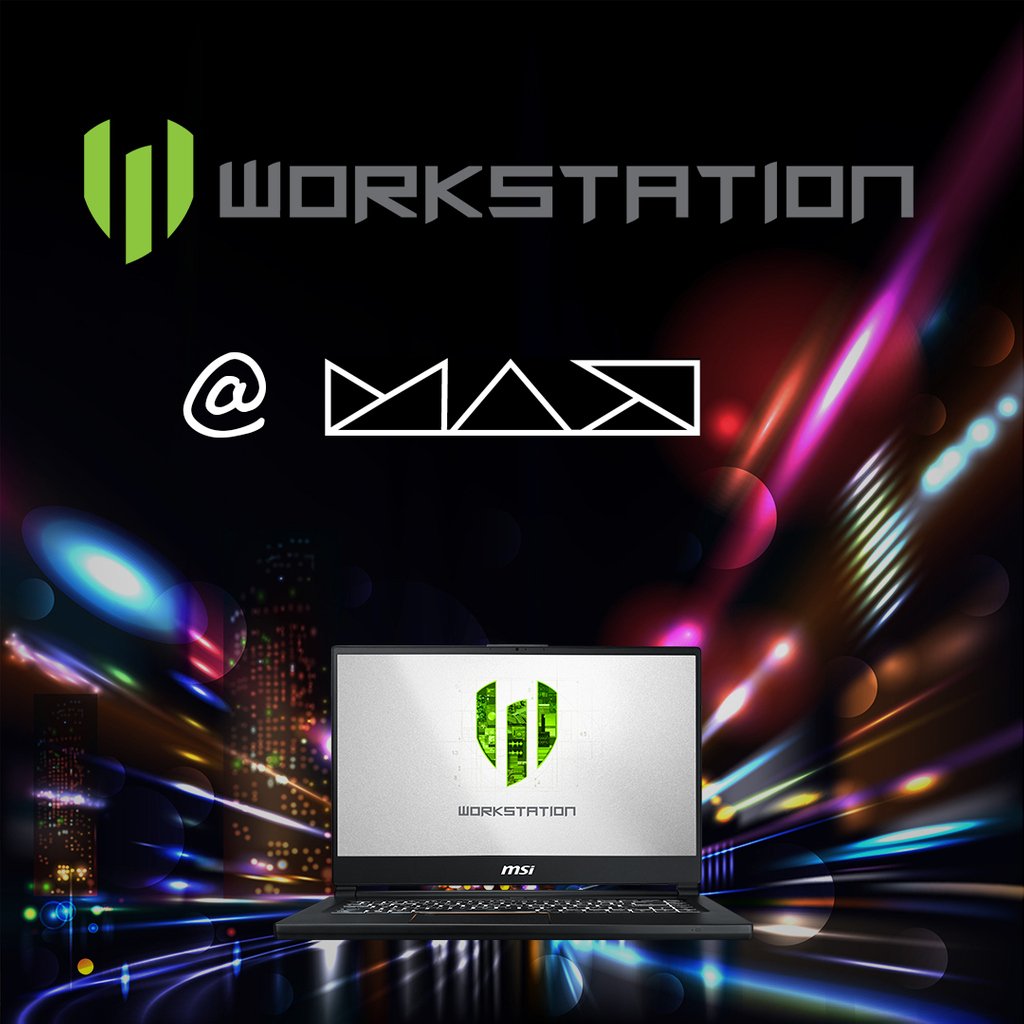 msigaming's tweet photo. Bringing creatives together is what Adobe MAX all about! MSI workstation looks forward to meeting you there!
#MSI #WS65 #Logo #Workstation #AdobeMAX https://t.co/bLCMb7tpac