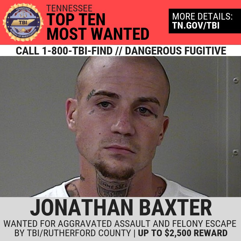 #BREAKING UPDATE: TBI adds two escapees from Rutherford Co. added to Top 10 Most Wanted list. See them? Call police!