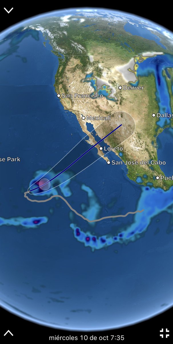 chematierra's tweet photo. ACTUALIZACIÓN:
La #TormentaTropical #Sergio en el Océano Pacífico se dirige rumbo a la Península de Baja California México 🇲🇽
•Vientos 110km/h (con tendencia a debilitarse)
•1590km al WSW de #BCSMex
Se mueve 19km/h hacia el ENE
Oct 10/05:00h PDT
https://t.co/PN7emeupjL https://t.co/kSNf2vCAnN
