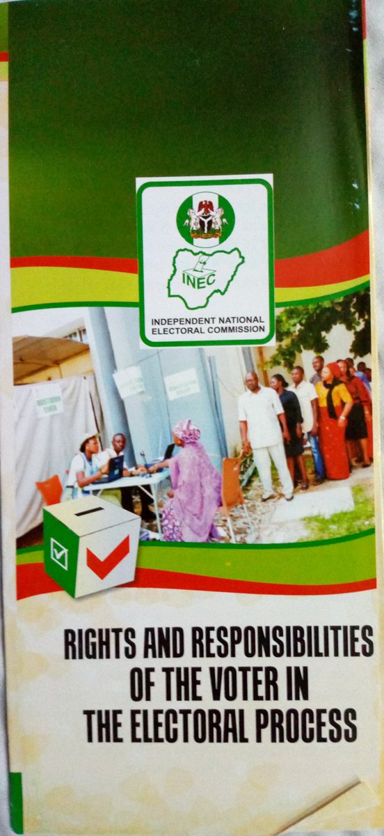 Mrs Beauty Ibiama of the Voter Education unit of <a href="/inecnigeria/">INEC Nigeria</a> Rivers State listing out electoral offences and penalties at the training of state and local government coordinators of the #TowardsNonviolent2019Elections project funded by <a href="/PINDFoundation/">PIND Foundation</a>.
.<a href="/WoduNkasi/">Nkasi Wódu</a> <a href="/DavidudofiaPB/">David Udofia</a>