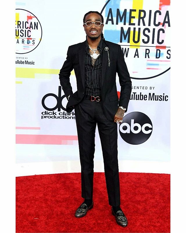 MediaGuide_NG's tweet image. #Quavo at the 2018 American Music Awards. #MediaGuideStyle #AMAs2018 #AMAs dlvr.it/Qmv1fB IG: MediaGuideStyle