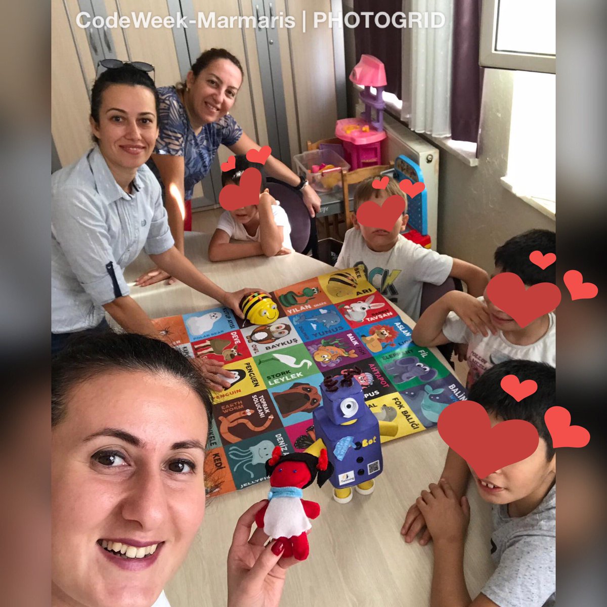 demetkaplanmert's tweet photo. “Her okuldaki her öğrencinin bilgisayar bilimlerini öğrenmek için fırsatı olmalıdır” ilkesinden yola çıkarak özel eğitim öğrencilerimizle çalıştık bugün. @CodeWeekEU @CodeWeekTurkey @BeebotCo @KodlaMugla @KodlaMarmaris #codeweek⁠ ⁠⁠ ⁠ https://t.co/iTMbH9895H