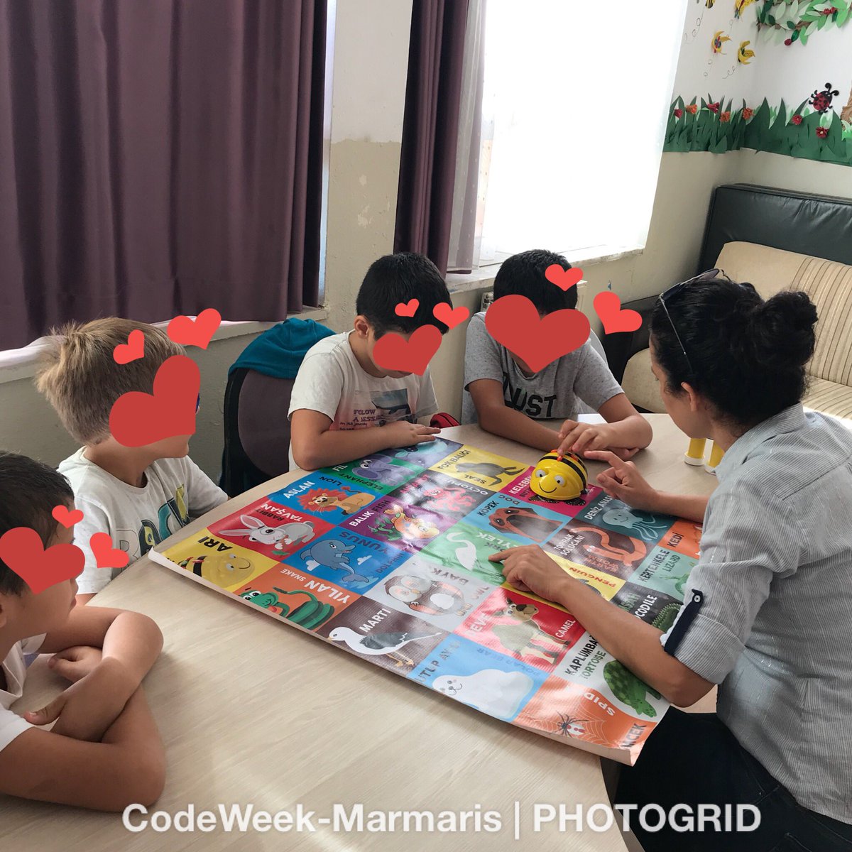 demetkaplanmert's tweet photo. “Her okuldaki her öğrencinin bilgisayar bilimlerini öğrenmek için fırsatı olmalıdır” ilkesinden yola çıkarak özel eğitim öğrencilerimizle çalıştık bugün. @CodeWeekEU @CodeWeekTurkey @BeebotCo @KodlaMugla @KodlaMarmaris #codeweek⁠ ⁠⁠ ⁠ https://t.co/iTMbH9895H
