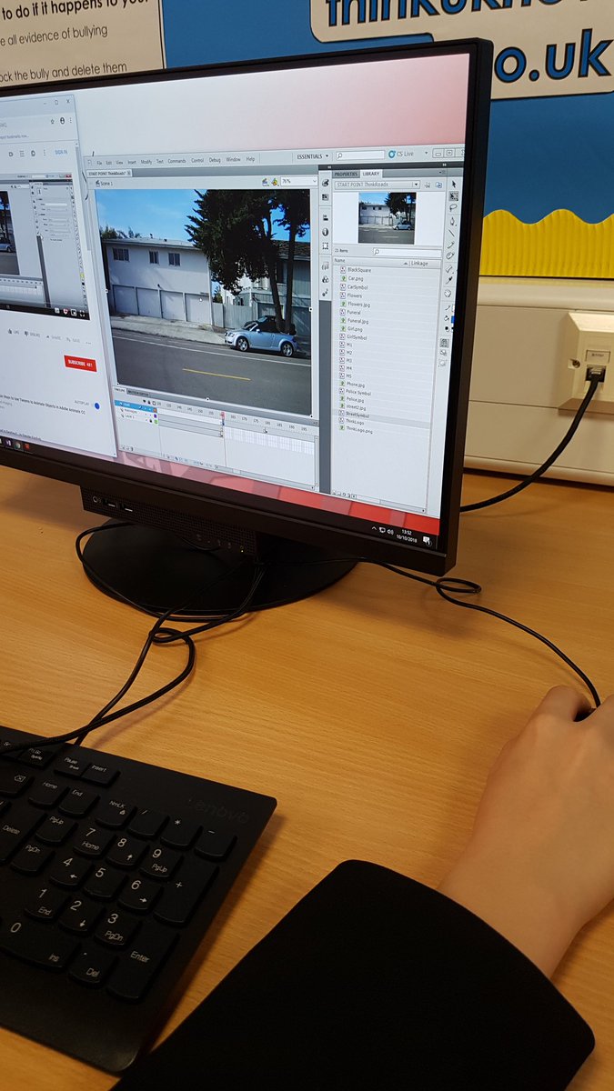 csarthurterry's tweet photo. Year 7s are making Road Safety animations using @Adobe Flash.  @ThinkRoadSafty #pshe https://t.co/Ofp1FlTIpg