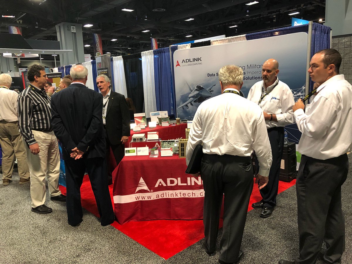 ADLINK_Tech's tweet image. Gearing up for the last day of #AUSA. Stop by @ADLINK_Tech Booth 3902 for a look at our latest #CompactPCI, #VPX, and #COMExpress boards, as well as our #rugged HPERC #military system.