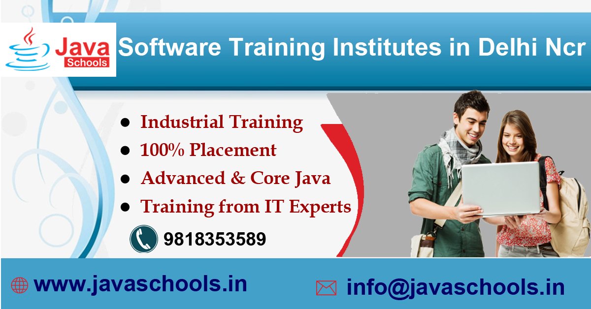 ipshita005's tweet image. Software Training Institute in Delhi NCR | Java Schools
Visit Here:  javaschools.in/software-train…
- Industrial Training 
- 100% Placement
- Advanced &amp;amp; Core Java
- Training from IT Experts
Call Us @ 9818467801
#JavaInstitute #JavaClasses #Java #JavaSchools