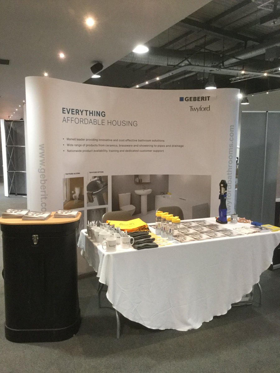 GeberitUK's tweet photo. We're at #EEMShowcase today! Come and say hello to the team and find out more about Twyford ceramics. https://t.co/tzgKnIX2ZV https://t.co/2hnlraGO40