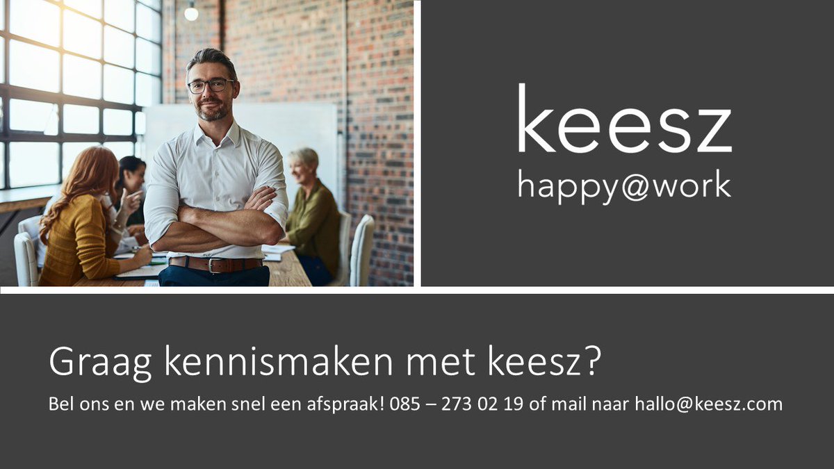 Kennismaken met keesz? Wij komen graag naar je toe!
