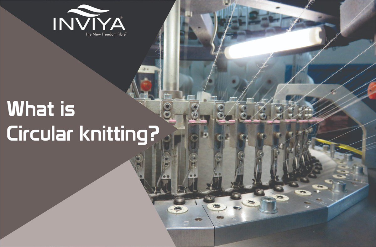 inviyaindorama's tweet photo. What is Circular knitting?
Circular knitting is a process of manufacturing knit fabric which is in a continuous tube form. The basic example of circular knit fabric is Single jersey which is used in making T-shirts.
#circularknitting #indorama #singlejersey https://t.co/Cu681W4jLf
