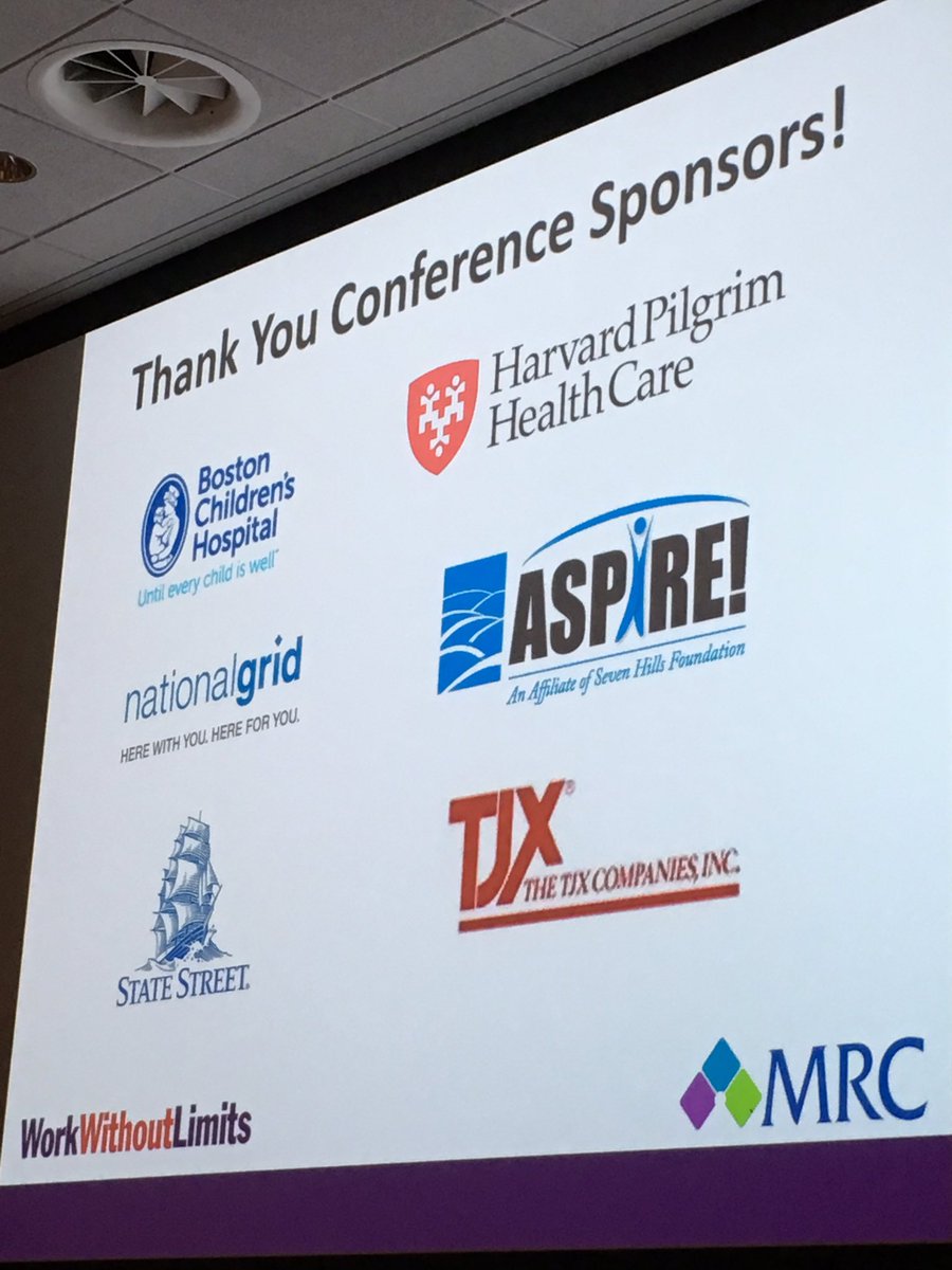 krista108's tweet photo. Thank you to the sponsors of #RTB18 We appreciate your commitment to hiring people with disabilities. https://t.co/CSww1tfa7E