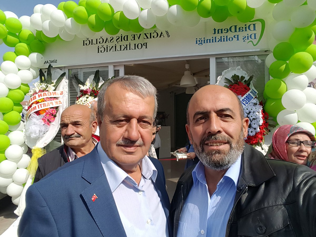 hakandnzakprti's tweet photo. Ak parti Sincan belediye meclis üyesi Mehmet Yıldırım abimizin #Aident Ağız dis sağlığı merkezi açılışına katıldık. Hayırlı olsun bol bereketli kazançlar diliyorum. https://t.co/9ezHOF729t