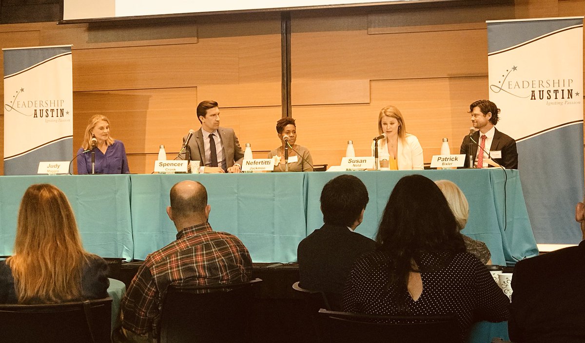 utsarver's tweet photo. Kicking off the morning at the @AustinPublicLib for the @Lead_Austin #EngageBreakfast on Civic Engagement. https://t.co/YvK41Dwb7w