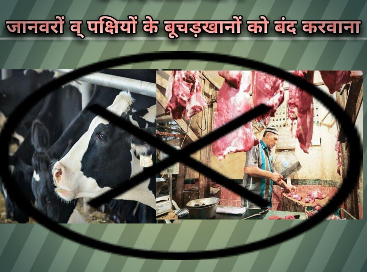 Sekhonrandeep2's tweet photo. #StopTheSlaughterOfAnimals saint @Gurmeetramrahim ji Ensuring closure of animals’ Slaughter houses for animals and birds. All creature have right to live. Live and let live. @derasachasauda https://t.co/V4XC4gzTEg