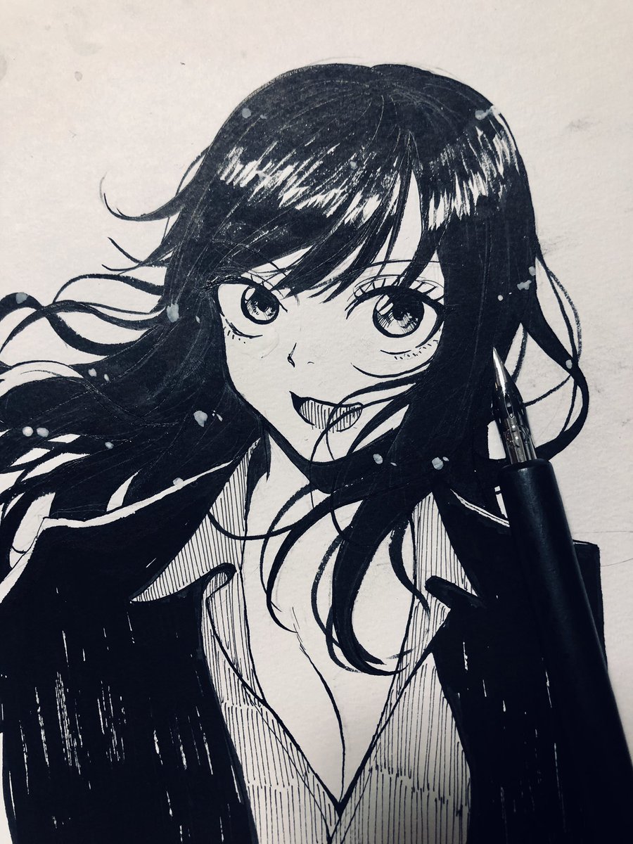 ドッリオさん
久しぶりにつけペンやりたくなって一式買ってきた 