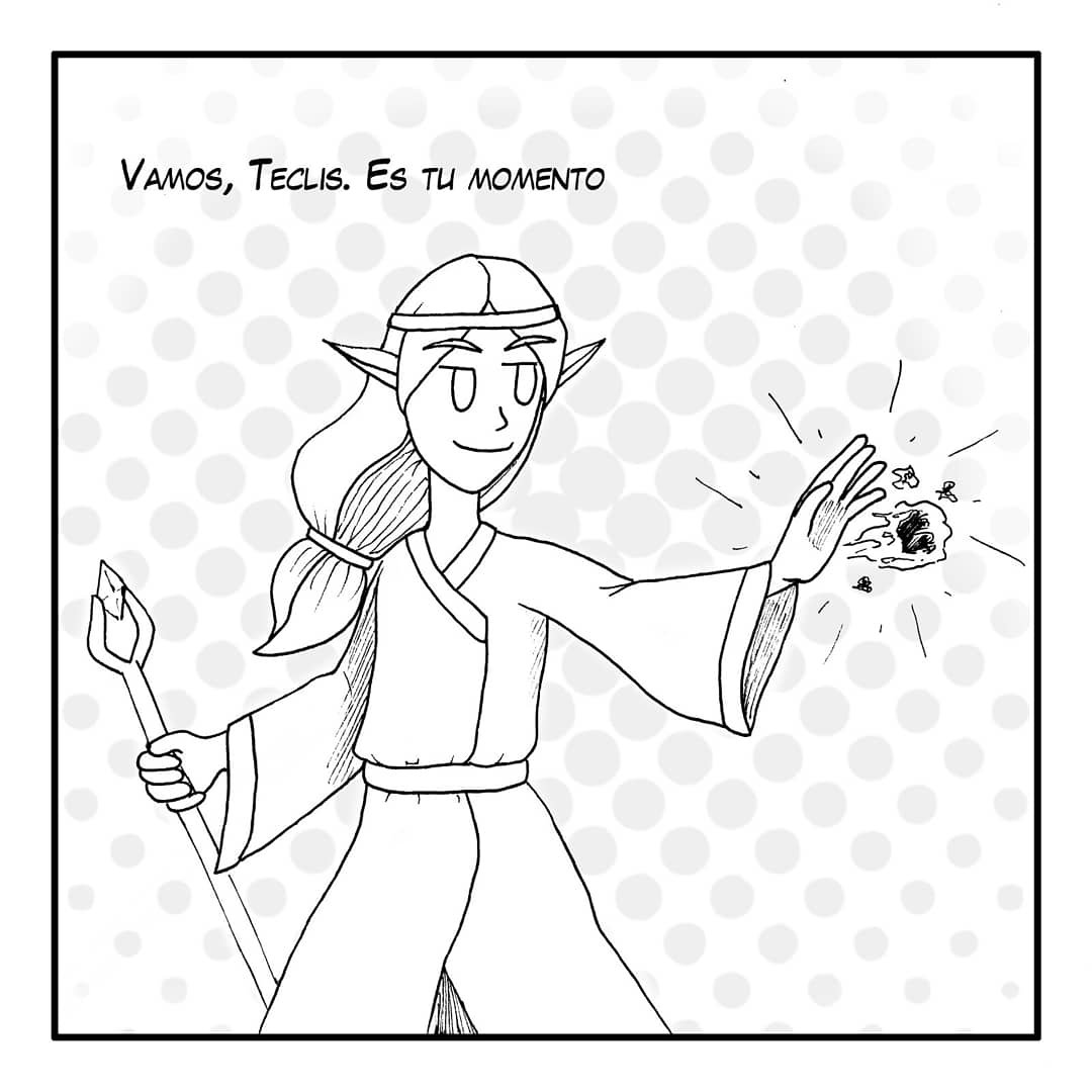 raquideverdad's tweet photo. Aquí tenéis lección de #PrimeroDeRol . Sea cual sea el enemigo, no te confíes. Puedes pifiar en cualquier momento
#Inktober #Inktober2018 #InktoberDay10 #InktoberDay9 #InktoberDay8 #InktoberDay7 #Rol #Pifia #Bungle #Botch #RolPlayer #WebComic https://t.co/hmwM3XaSo1