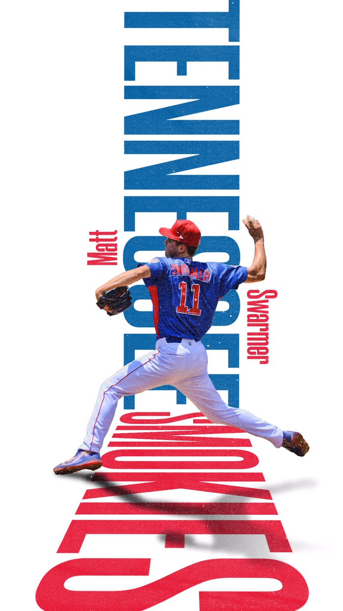smokiesbaseball's tweet photo. It’s time to start off your Wednesday with a new phone wallpaper featuring @mattswarmer ! #WallpaperWednesday https://t.co/sCPKhq6qC6