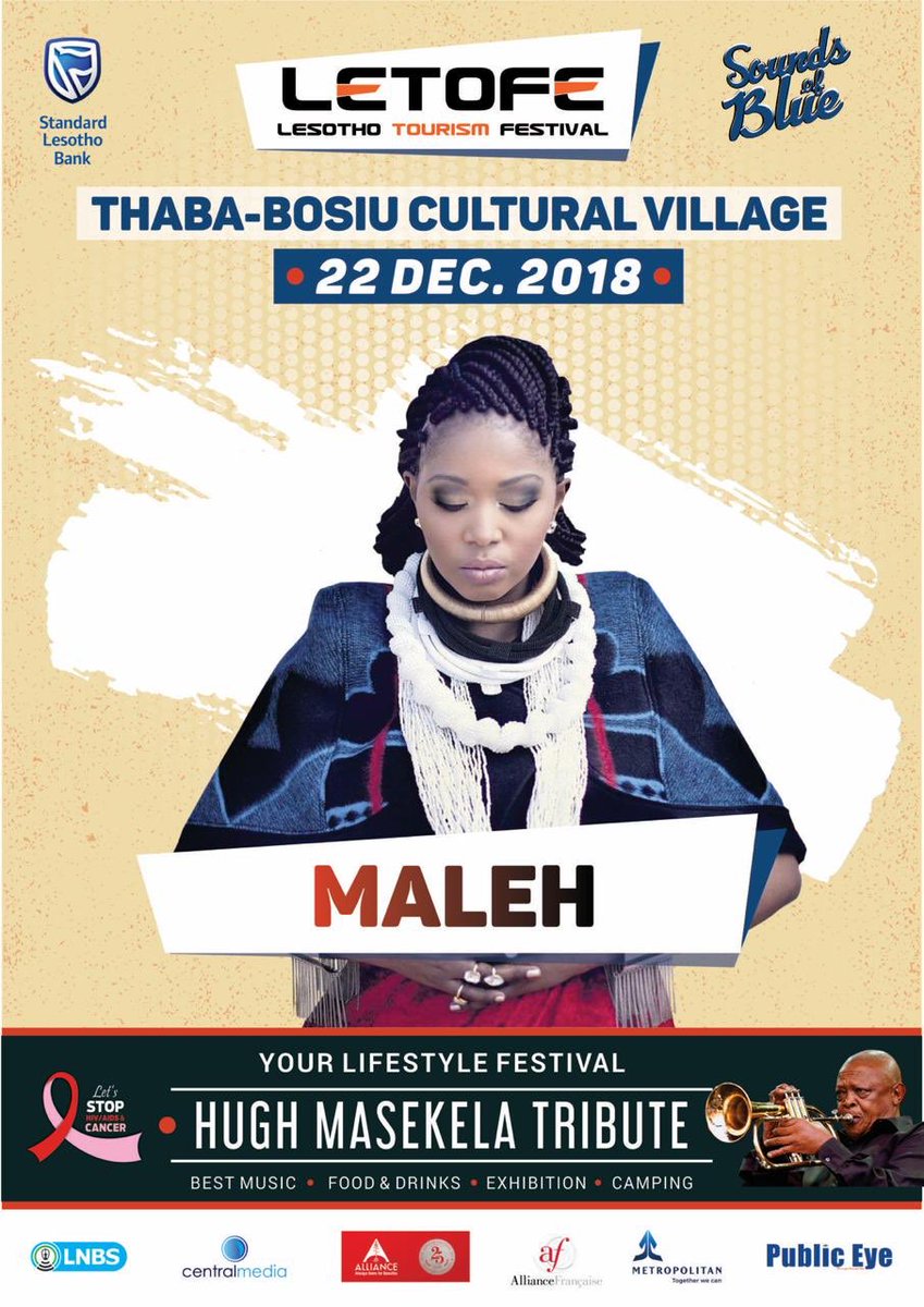 letofe_ls's tweet photo. Lesotho born songstress @Maleh_AfroSoul Maleh will be gracing the stage this year on the 22nd December at Thaba Bosiu Cultural Village

Dont miss out on the chance to catch her live alongside other great artists..Get your tickets at @Computicket today
#SoundsOfBlue https://t.co/QMSfeZgPke