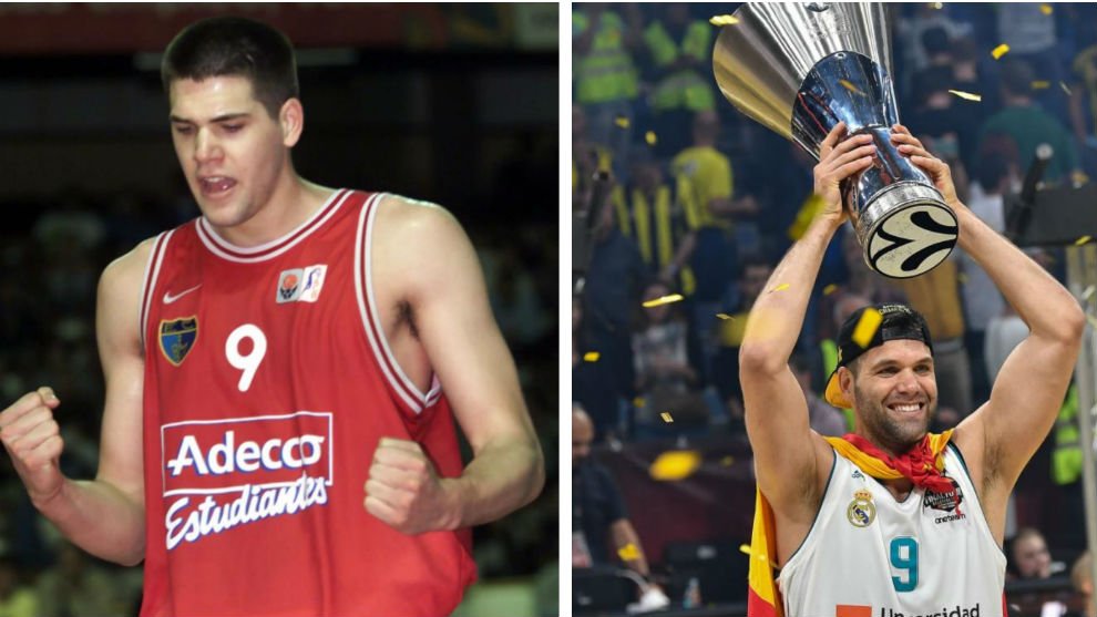 MarcaBasket's tweet photo. .@9FelipeReyes, el único superviviente del primer año de Euroliga: "Ojalá juegue hasta los 40". https://t.co/iFagQlOT93 https://t.co/BVtgz7NKnD