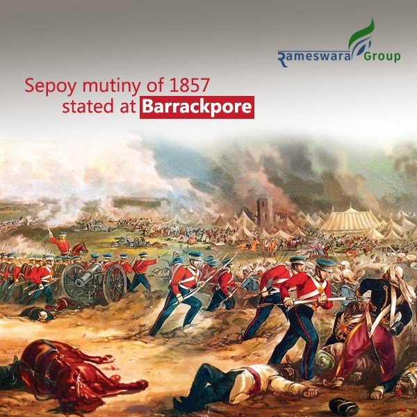 RameswaraGroup's tweet photo. Barrackpore has an important contribution towards the struggle of Indian independence. It is in Barrackpore, where the Sepoy mutiny of 1857 started.
#HistoryAmongUs #ConstructionCompletingSoon #Barrackpore https://t.co/HguHQ19V9Q