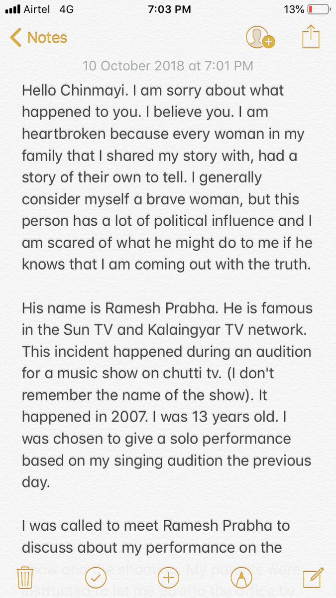 Chinmayi Sripaada tweet media