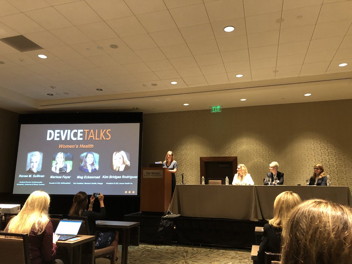 JasonKitayama's tweet image. Panel of Leaders in Women’s Health at #devicetalksboston