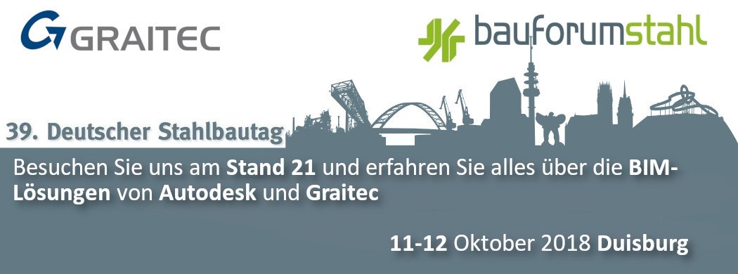 GraitecDEMFG's tweet photo. Bald ist es soweit: Morgen startet der 39. Deutsche Stahlbautag, die Faschausstellung für Experten und Entscheider aus der Stahlbaubranche!

Wir sind dabei und freuen uns auf Ihren Besuch! https://t.co/f39gsXHnqD https://t.co/fJcaiLzOOJ