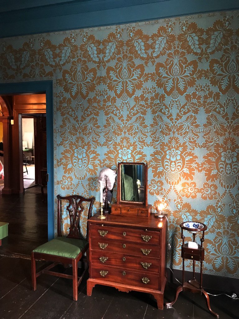 The Warner House End-Of-Season Party Sunday, October 14, 2018 3 to 5 PM. Join us for an end-of-season party to celebrate meeting the Front Door Funding Challenge &amp; completing the Wallpaper project in the front bedchamber. Swing by this Sunday afternoon &amp; enjoy your house.