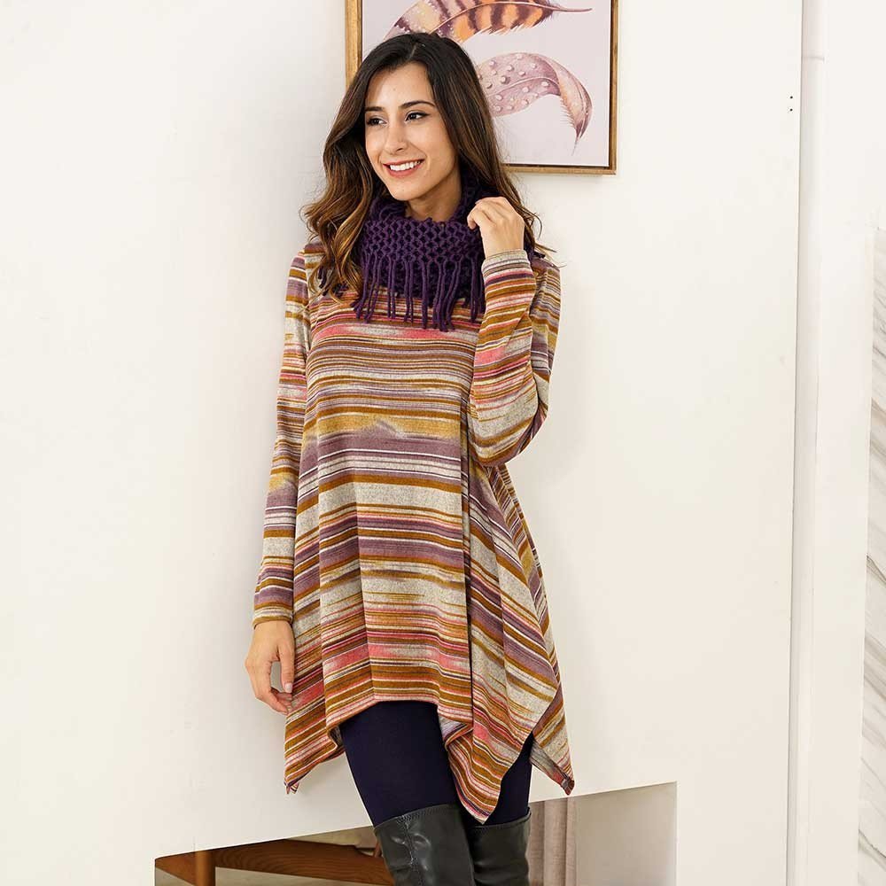 OrangeFVL's tweet photo. To make a powerful statement this fall season, adorn yourself in this beautiful multi-tone line print tunic with a bright purple scarf! 
Shop Now: https://t.co/X7NaW7oY4y
#tunic #top #scarf #printed #bohovibes #bohostyle #bohoforlife #bohofashion #wintercollection #potd #ootd https://t.co/qLLJDpstjH