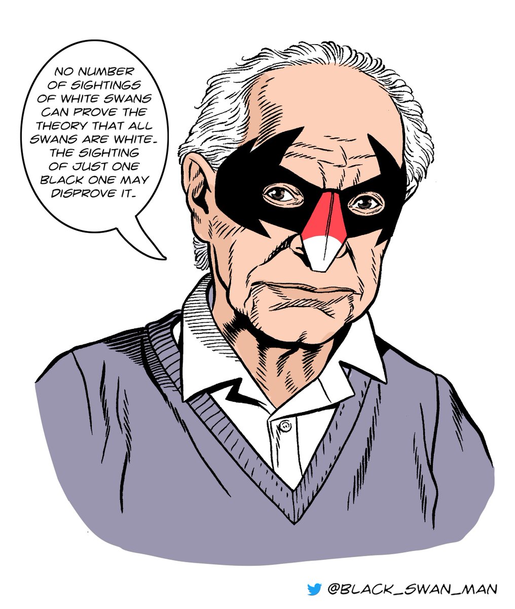 black_swan_man's tweet photo. #blackswanman #theblackswanman #popper #theblackswan #falsification #problemofinduction https://t.co/k88DHkdkFH