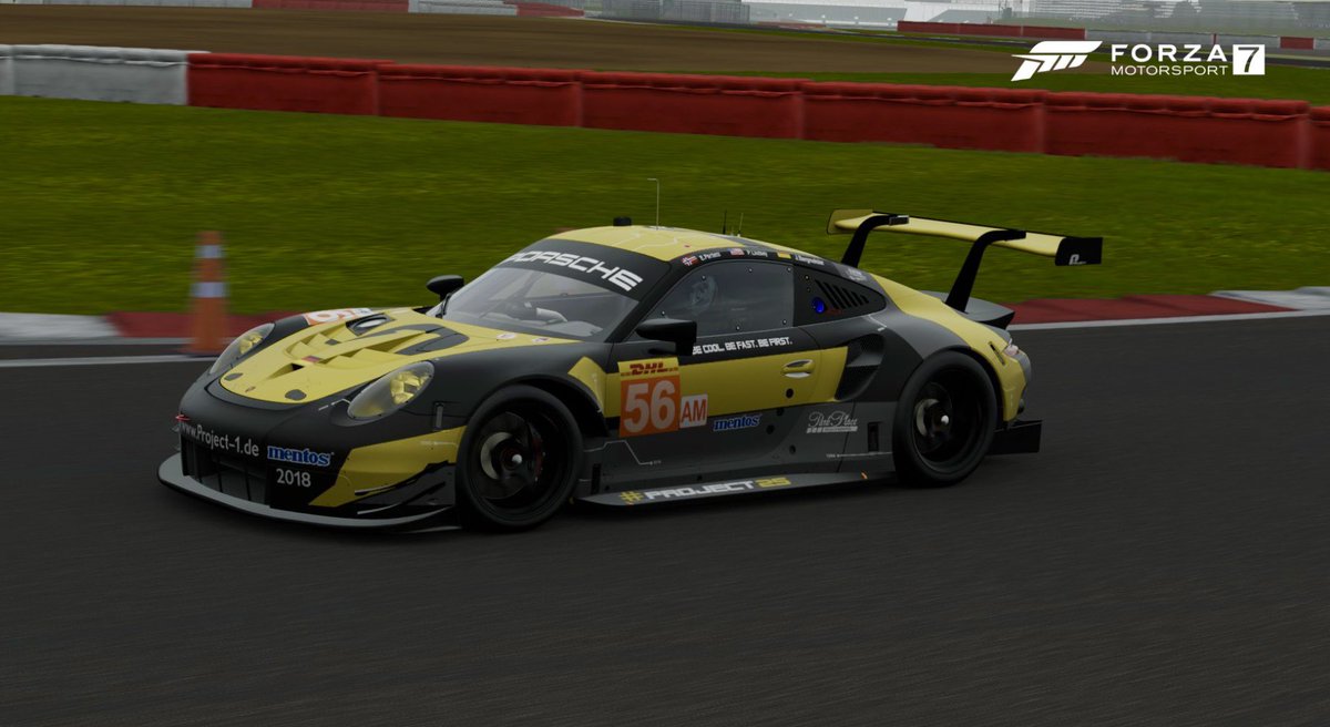 Vain_97's tweet image. Loving this replica design by @FTR_Phoenix. Go get it downloaded! #Porsche #TeamProject1 #Forza7