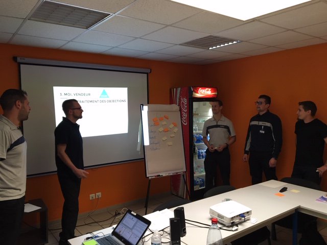 benhassani's tweet photo. Animation de la nouvelle formation Parcours Intégration Vente (nouvelle formule ) sur Illkirch. https://t.co/IWHCOw31hj