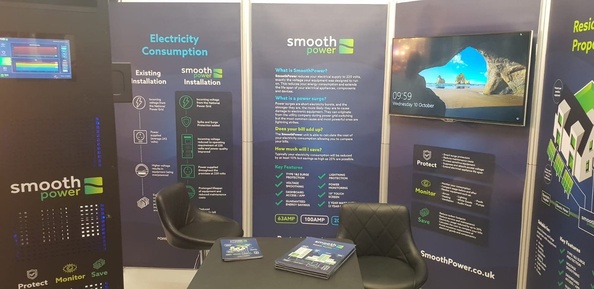 Come &amp; see us at STAND B681 @GDLive_UK - learn more about SmoothPower #protect #monitor #save #granddesignslive