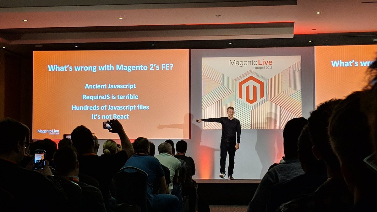 Magento 2 and PWA? Neh, not yet. Not even close to yet. #MLEU