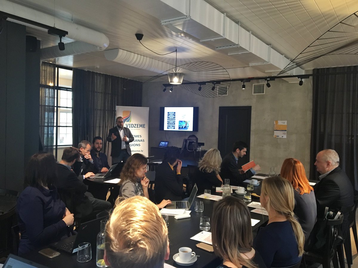 We have had two productive days with Latvian policy makers and stakeholders who, guided by international experts <a href="/padilla_pierre/">Pierre Padilla</a> and @RochelleConsult, worked on shaping local Action plan for #research and #innovation infrastructure accessibility and internationalization.