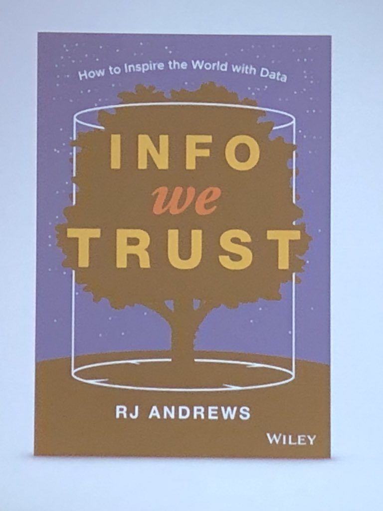 agrodenX's tweet photo. Watch for data storytelling book coming from RJ Andrews later this year. @infowetrust #AlphaDevCon #storytelling #bigdata https://t.co/5NI7hZUzJn