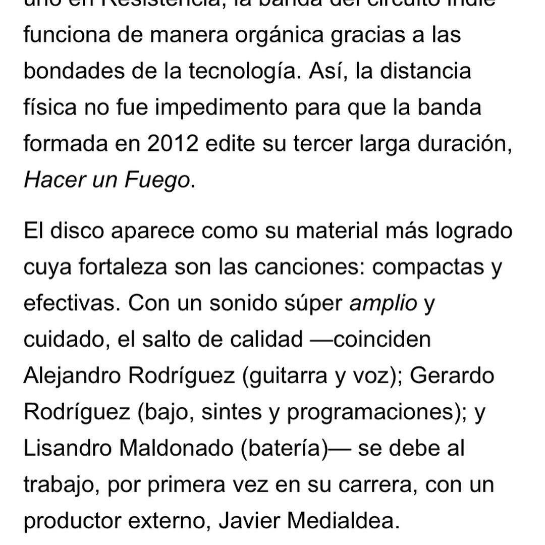 LibelulasB's tweet photo. Una hermosa reseña de [HACER UN FUEGO] por @infobae !! ❤️🙏🏻 https://t.co/DO5dNAoWdg