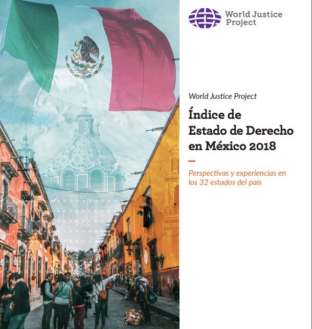 enrique_pons's tweet image. Agradezco la gentileza de @TheWJP #WorldJusticeProject 🇲🇽 de citarme dentro del rubro de los colaboradores que participaron en la elaboración del “Indice de estado de derecho en México 2018”. Invito consultar el texto completo 👉🏻 worldjusticeproject.mx/wp-content/upl…