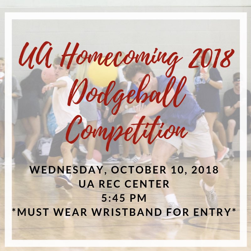 UA Homecoming tweet media